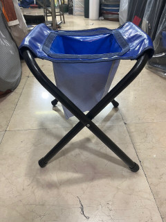 صندلی فرنگی سیار ( توالت فرنگی) برزنت آبی